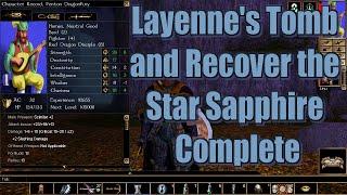 Neverwinter Nights Enhanced Edition Layenne's Tomb and Recover the Star Sapphire Complete