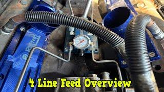 7.3 Powerstroke CNC Fab 4-Line Feed Kit Install Overview