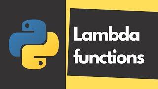 Lambda functions in Python