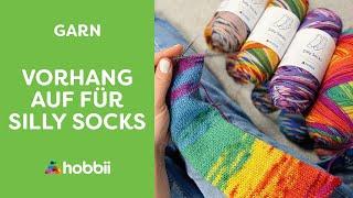 Vorhang auf für Silly Socks  Hobbii Garnpräsentation 