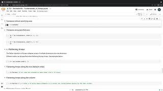 Recitation 0b |  Fundamentals of Numpy - Transposing Numpy Arrays (4/8)