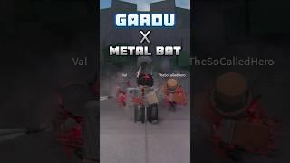 Garou X Metal Bat Combo|| The Strongest Battleground #strongestbattlegrounds #roblox #pvp