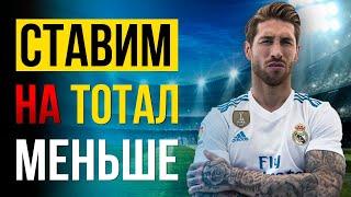Строим стратегию ставок на тотал МЕНЬШЕ