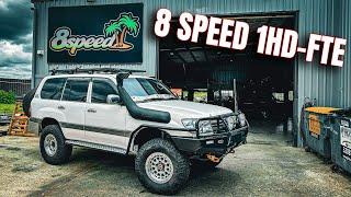 1000+NM 1HD-FTE 8 SPEED AUTO SWAP TOYOTA 100 SERIES