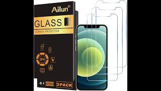 [Ailun] How to Install Screen Protector on iPhone 12/iPhone 12 Pro