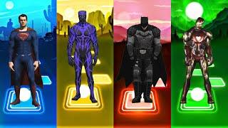 Tiles Hop EDM Rush - Superman vs Deadpool vs Batman vs Ironman