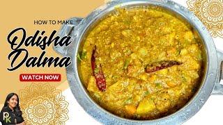 Healthy Tasty Odisha Dalma Recipe-Oriya Style Dal with Vegetables