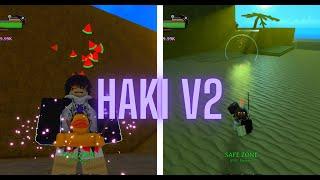 King legacy UPDATE 4 | how to get Haki v2 / Ken Haki v2