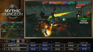 Asia-Pacific! MDI Mythic Dungeon Tournament!  Substitute vs Gulch Trotters!