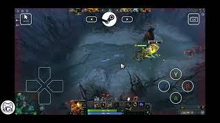 Playing Dota 2 on Mobile with Steam Link