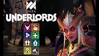 DOTA UNDERLORDS - Шаманы не получились, за то ассорти альянсов нагибает - (4 и 1 места)