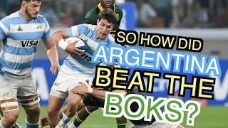 So how did Argentina beat the Boks? | Rugby Championship 2024 Analysis