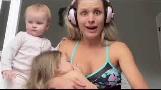 Breastfeeding 10 year old baby vlog mom and baby 4