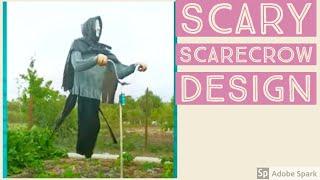 Latest scare crow design in Field village..must watch scary one.. #scarecrow #latestscarecrow