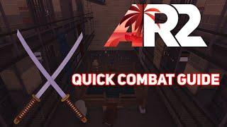 ROBLOX - APOCALYPSE RISING 2 | QUICK COMBAT GUIDE AND TIPS AND TRICKS