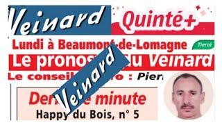 LUNDI 09 SEPTEMBRE 2024 QUINTÉ ANALYSE PAR LE JOURNAL LE VEINARD ATTELÉ