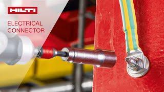 HOW TO fasten the Hilti S-BT HC high current electrical connections fastener on steel