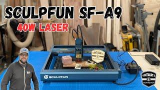 Testing the Sculpfun SF-A9 40w Laser