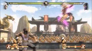 Mortal Kombat 9 (2011) Mr_Mileena's Sindel's Levi dash tech.