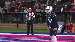 South Alabama punter takes an uncomfortably long time to kick the ball