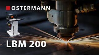 Сверлильно пазовальный станок Ostermann LBM200 - видео обзор и работа станка с примерами