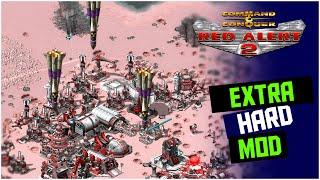 Red Alert 2 | Extra Hard Mod | DESTROY OR BE DESTROYED | 1 vs 7 brutal ai