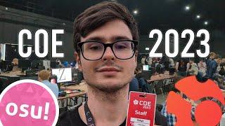 I visited the BIGGEST osu! event (COE 2023)