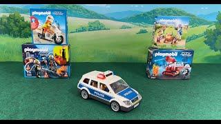 Unboxing PLAYMOBIL Police Squad Car with Lights & Sounds