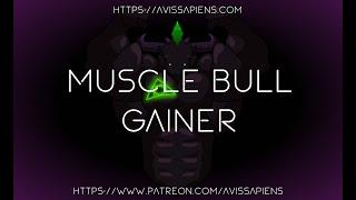 Muscle Bull Gainer- Bodybuilding Muscle Hypnosis