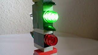 HUGE LEGO 9V TRAIN DREAM LAYOUT FULLY AUTOMATED TRAFFIC LIGHT BY ARDUINO VIDEO