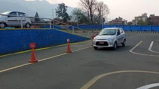 car trial in gurjudhara , kathmandu