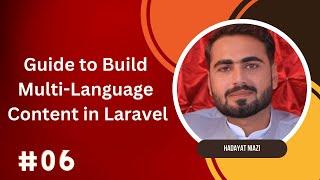 #06 Part-1 Database Translation in Laravel | Translate content from the database in Laravel