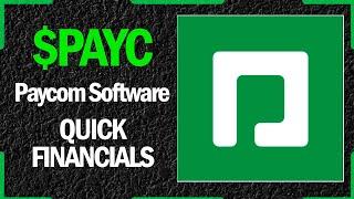 $PAYC Stock - Paycom Software | Quick Financials | LAST 12 YEARS
