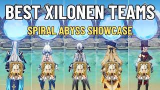 Best C0 Xilonen Teams | Neuvillette Mualani Navia Lyney Arlecchino | Spiral Abyss | Genshin Impact