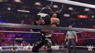 Kevin Owens vs Ramon Ramirez | Ramirez WWE debut on Warzone ( WWE2K24 )