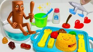 [Toy ASMR] Brainrot Potty training Toy & Eating ASMR | Satisfying Toy Unboxing ASMR