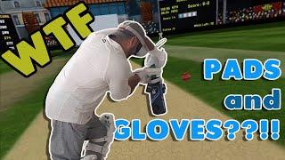 VR Cricket Guy | Playing VR Cricket Wearing Pads and Gloves 