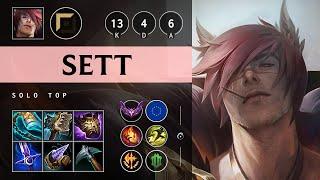 Sett Top vs Yone: Dominating - EUW Master Patch 25.S1.1