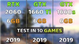 RTX 2060 vs GTX 1660 Ti vs GTX 1660 Super | 2019 GPUs In The Battle