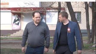 Глава ЕАО Ростислав Гольдштейн и мэр Александр Головатый провели обход Биробиджана