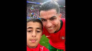 Ronaldo with Kids ️