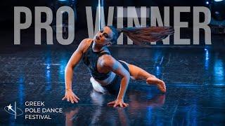 JENNY FOTIADI - WINNER -  ARTISTIC PRO - GREEK POLE DANCE FESTIVAL 2023