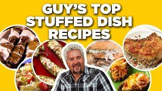 Guy Fieri's Top Stuffed Dish Recipe Videos | Guy's Big Bite | Food Network