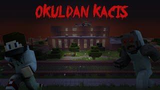 TERK EDİLMİŞ KORKUNÇ OKULDAN KAÇIŞ  - Minecraft