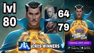 CRYS WINNERSlvl 80 DR STRANGE is Amazing || Ultron 79 _ Gorr 64 ||#mff