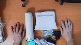 Розпаковка #01 Роутер ZTE 4G Router MF283U та зовнішня антена 3G 4G LTE External Antenna Dual SMA