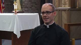 Then-Deacon Kelly speaks on the importance of community on the path to the priesthood