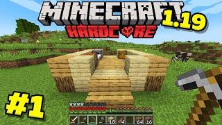 Minecraft survival 1.19! Hardcore No mods! Start! #1