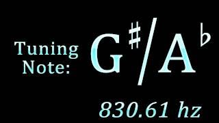 Tuning Note: G-sharp / A-flat
