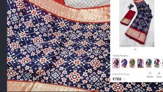 Meesho trending saree#meesho haul